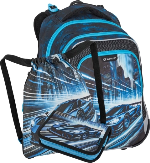 Bagmaster LUMI petit set scolaire pour élèves de CP – voiture
