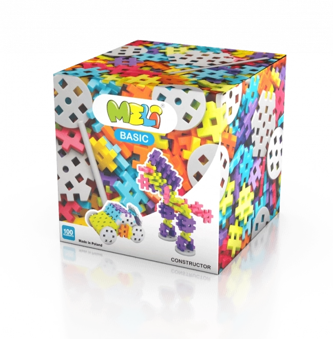 Jeu de construction MELI Basic Constructor – 100 pcs