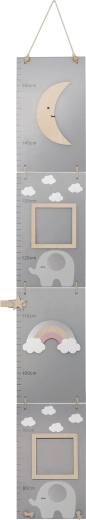Mètre de croissance mural pour enfants Jabadabado éléphant