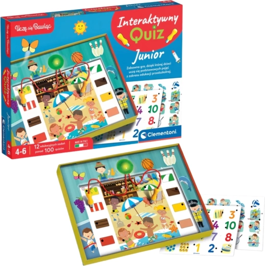 Quiz interactif junior de Clementoni