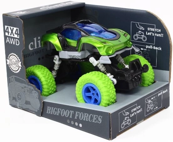 Petite voiture en métal 4×4 avec suspension