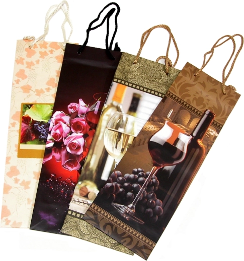 Sac cadeau pour bouteille M
