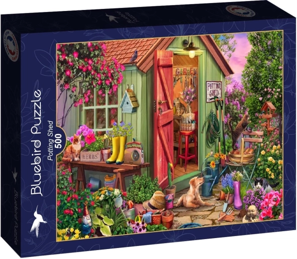 Puzzle Bluebird cabane de jardin 500 pièces