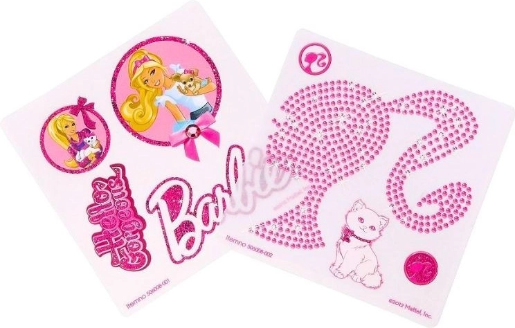 Images thermocollantes Totum Barbie – 2 planches