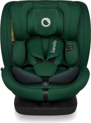Siège auto pour enfant Lionelo Bastiaan i-Size 40–150 cm Green Forest, pivotant 4-en-1 avec ISOFIX