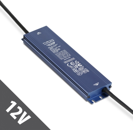 Bloc d’alimentation secteur stabilisé 12 V CC 100 W IP67