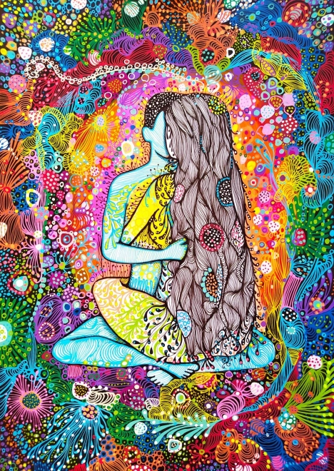 Puzzle Amour Cosmique 1500 pièces