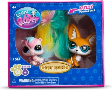 Figurines Littlest Pet Shop 2 pièces