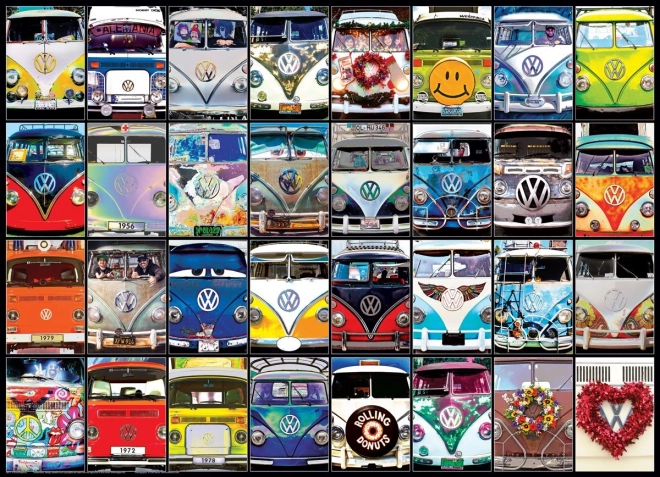 Puzzle EUROGRAPHICS VW Cool Faces 1000 pièces