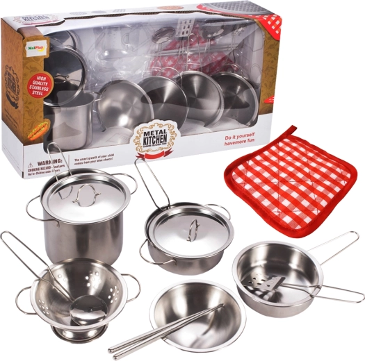 Set d’ustensiles de cuisine en métal