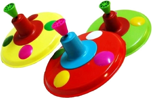Toupie en métal 18 cm