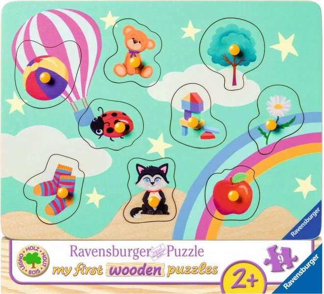 Puzzle d'insertion en bois Ravensburger Mes premières choses