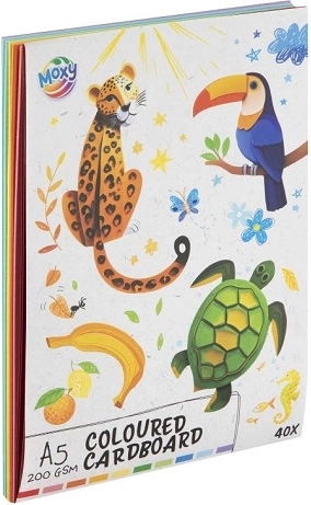 Colorino bloc de papier créatif coloré A5, 40 feuilles