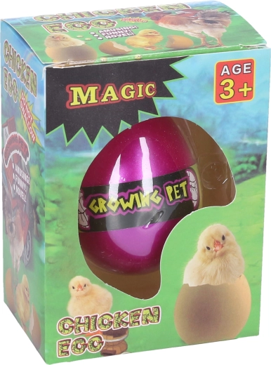Œuf avec poussin grandissant de 6 cm - 1 pièce
