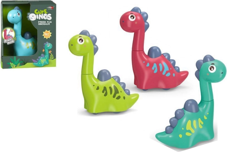 Jouet amusant pour les tout-petits – dinosaure Press & Go