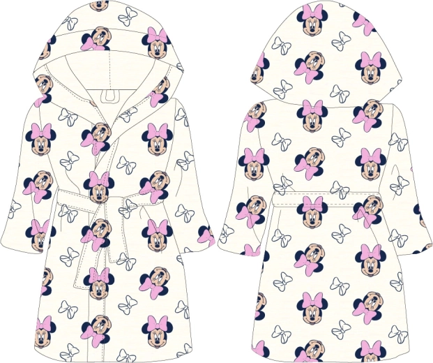 Peignoir fille Disney Minnie Mouse (98–128 cm) - 1 pièce