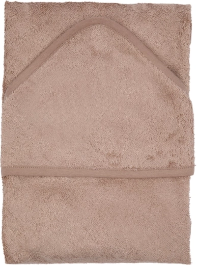 Serviette de bain Timboo avec capuche 75 × 75 cm Savannah Sand