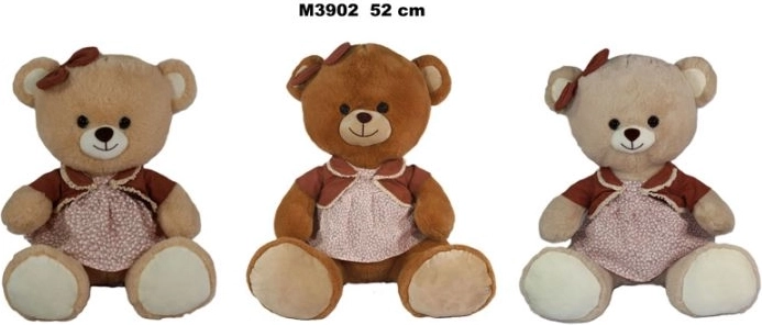 Ours en peluche en robe - 1 pièce