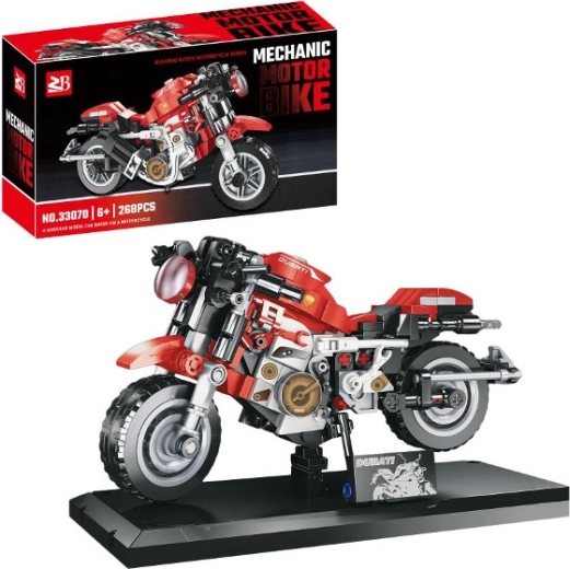 Jeu de construction moto sportive – 268 pièces