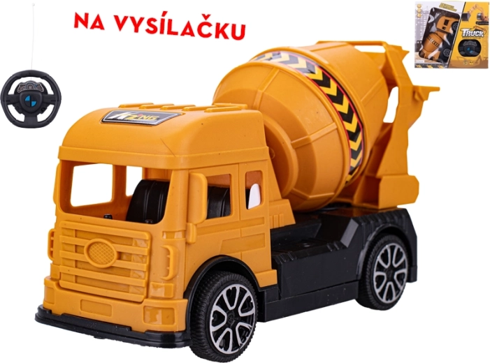 Camion toupie RC 19 cm, 27 MHz