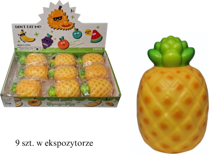 Ananas antistress à presser - 1 pièce
