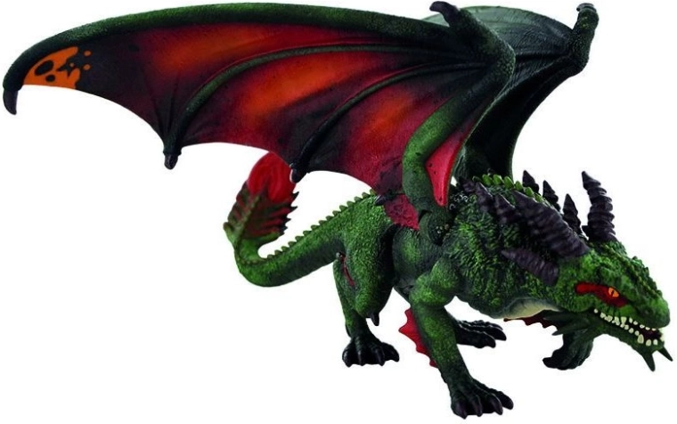 Bullyland Dragon de la forêt Fafnir figurine