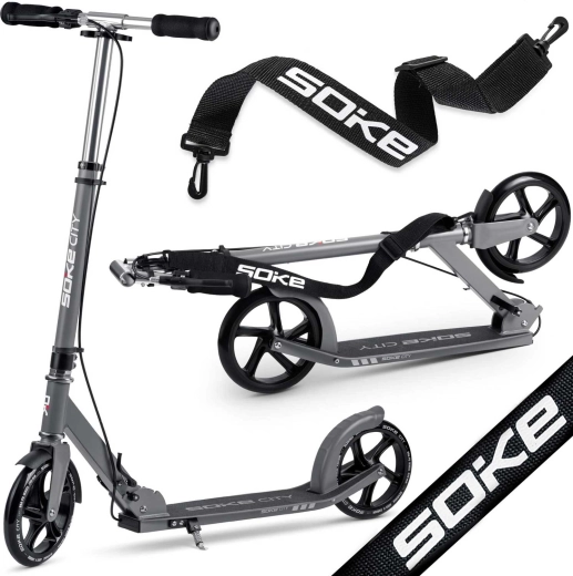 Trottinette urbaine Soke City Gray