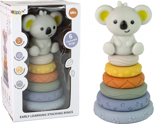 Pyramide en silicone avec Koala pour enfants