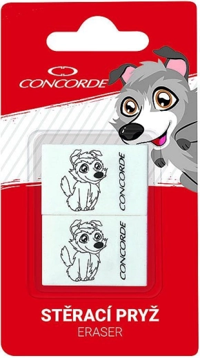 Gomme CONCORDE Volfík, lot de 2 pcs