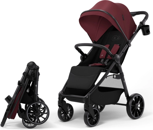 Poussette sportive Kinderkraft Grande 2 dark ruby