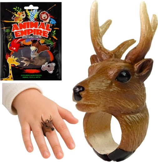 Bague pour enfant avec cerf