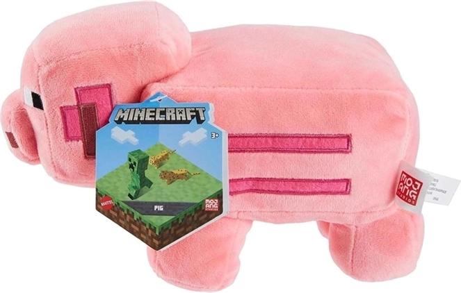 Peluche cochon Minecraft 23 cm