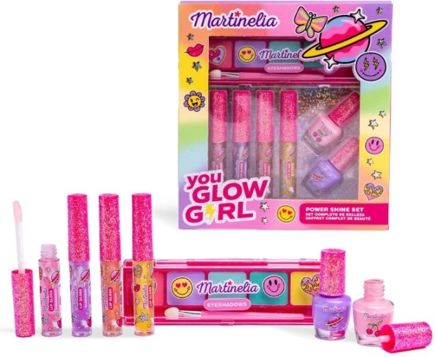 Set de cosmétiques Supergirl Power Shine
