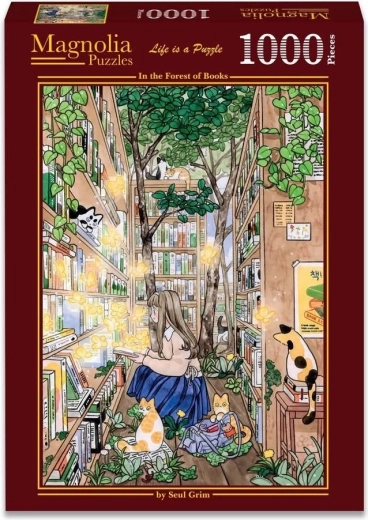 Puzzle Magnolia « Dans la forêt des livres » 1000 pièces