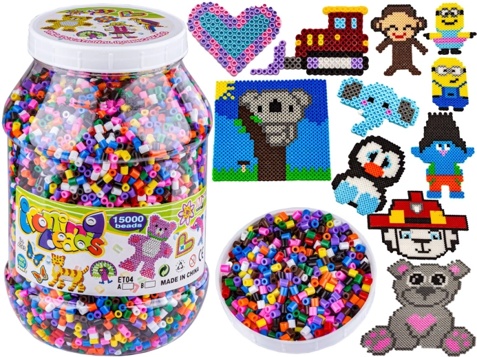 Perles à repasser en boîte 15 000 pcs