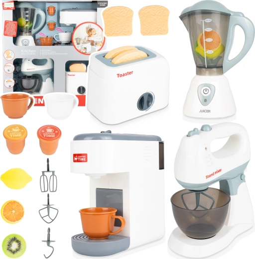 Set d’électroménager jouet 4-en-1 pour enfants