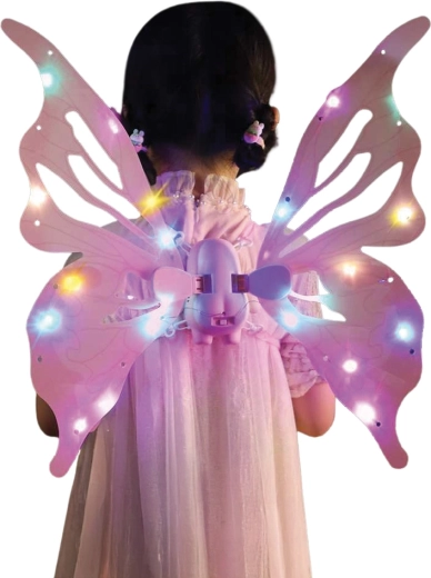 Ailes de papillon magiques avec son et lumière