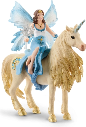 Schleich Bayala princesse Eyela avec licorne dorée