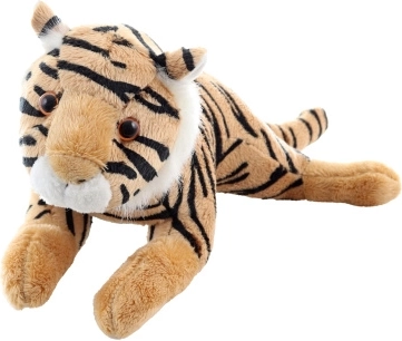 Tigre en peluche brun 20 cm