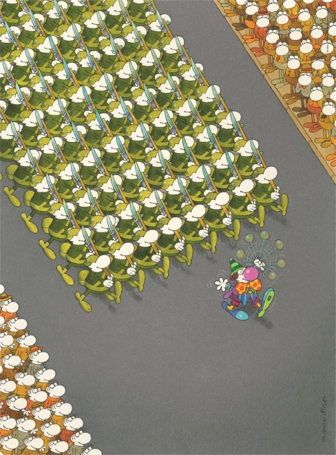 Clementoni puzzle Marche 500 pièces