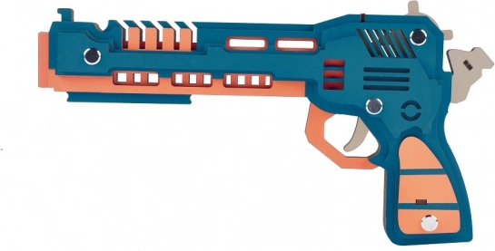 Puzzle 3D en bois - loup avec élastiques de tir