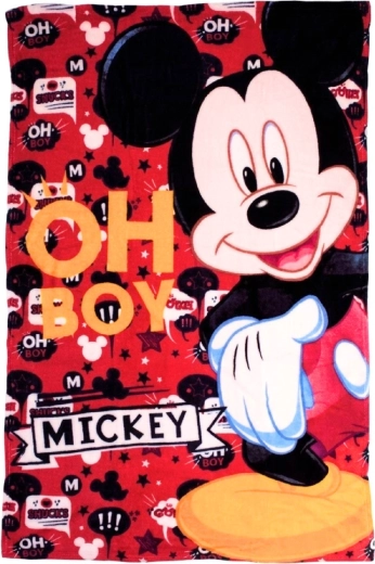 Couverture polaire enfant Disney Mickey Mouse 100 × 150 cm