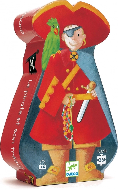 DJECO Puzzle Pirate 36 pièces