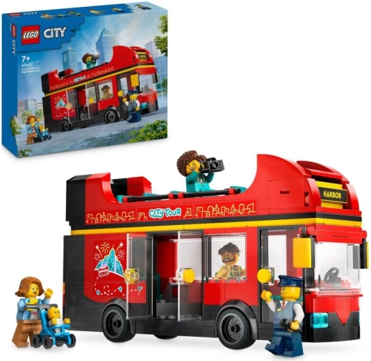 LEGO City autobus à impériale rouge