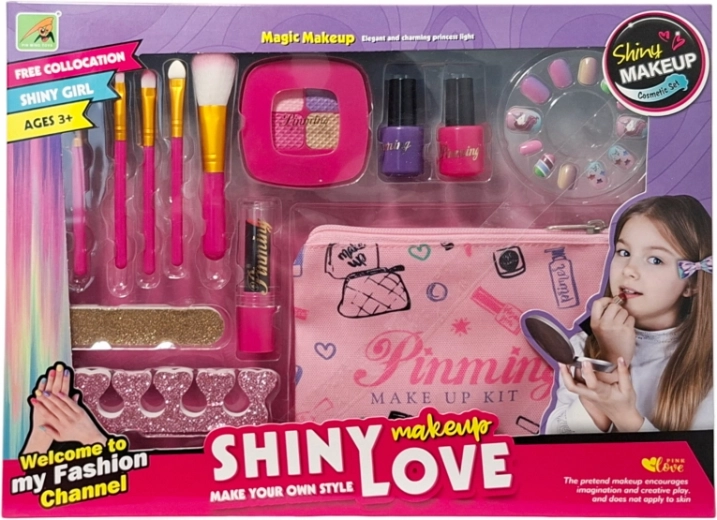 Coffret de beauté et de maquillage pour enfants avec accessoires