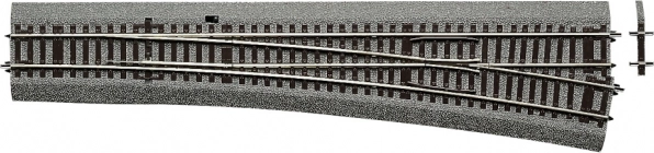 Roco Line Aiguillage WR10 simple droit avec ballast - 42581