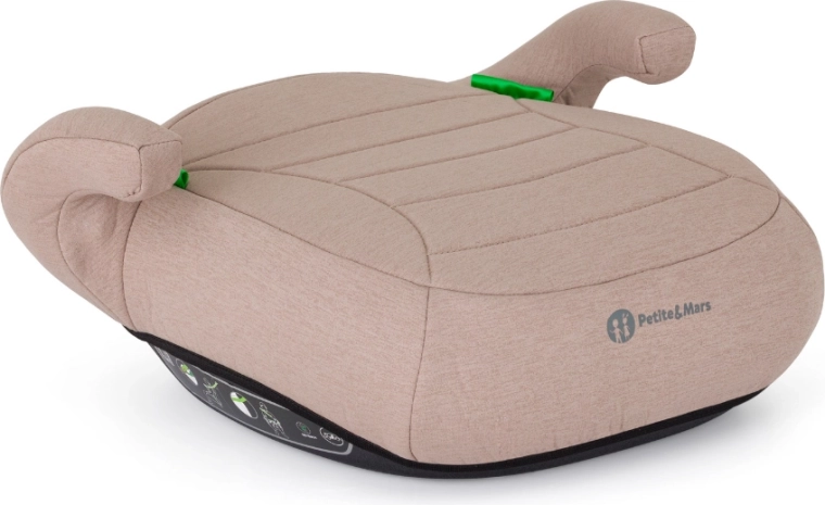 Rehausseur Petite&Mars Zuno tan brown pour enfants 125–150 cm