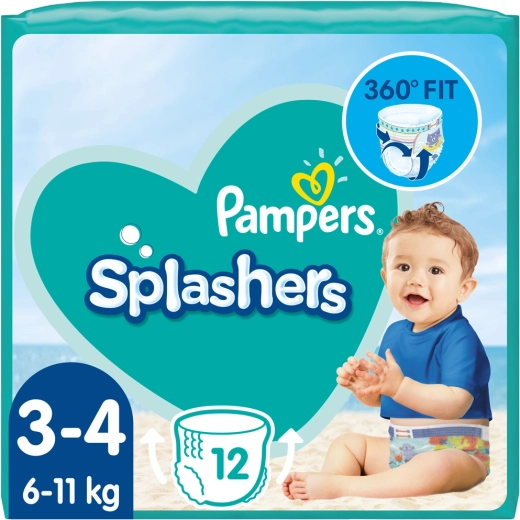 Pampers Splashers culottes de bain taille 3 (12 pcs) 6–11 kg