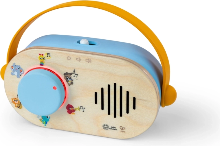 Radio musicale pour bébés Discovery Radio de BABY EINSTEIN et HAPE, 6 mois+
