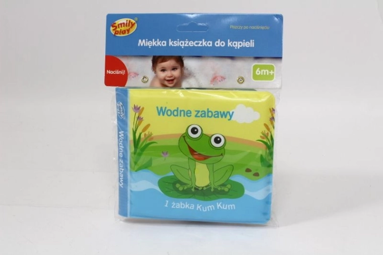 SmilyPlay livre de bain souple qui couine avec des animaux